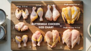 Buttermilk Chicken Size Chart: Ultimate Guide for Perfect Portions