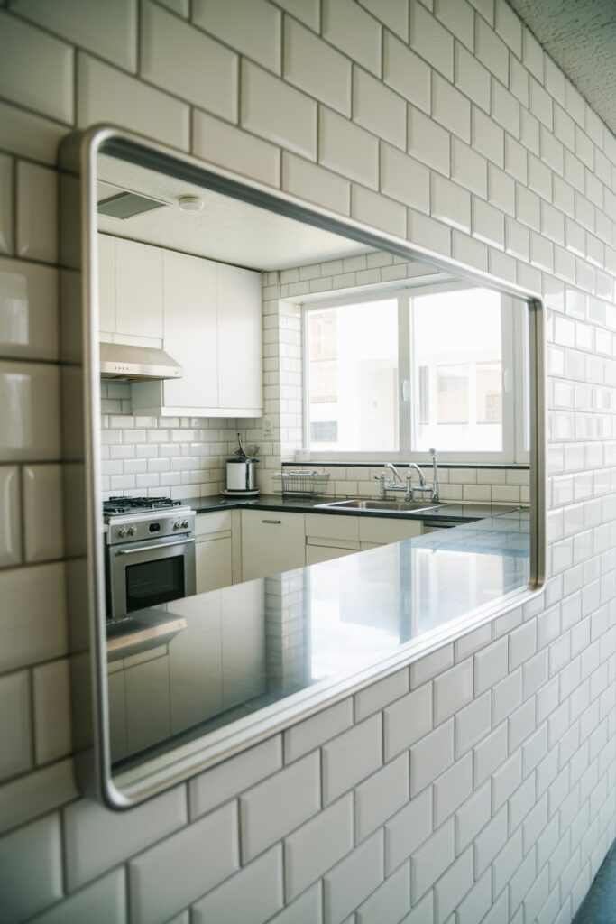 7. Kitchen Wall Decor Mirror