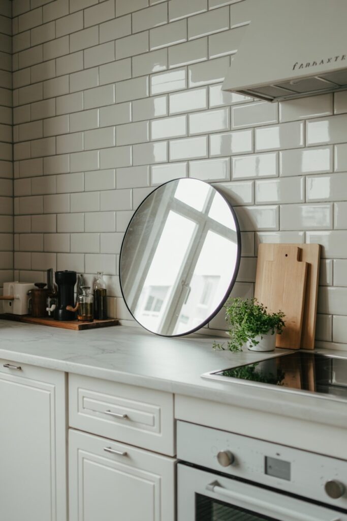 14. Kitchen Wall Decor Mirror