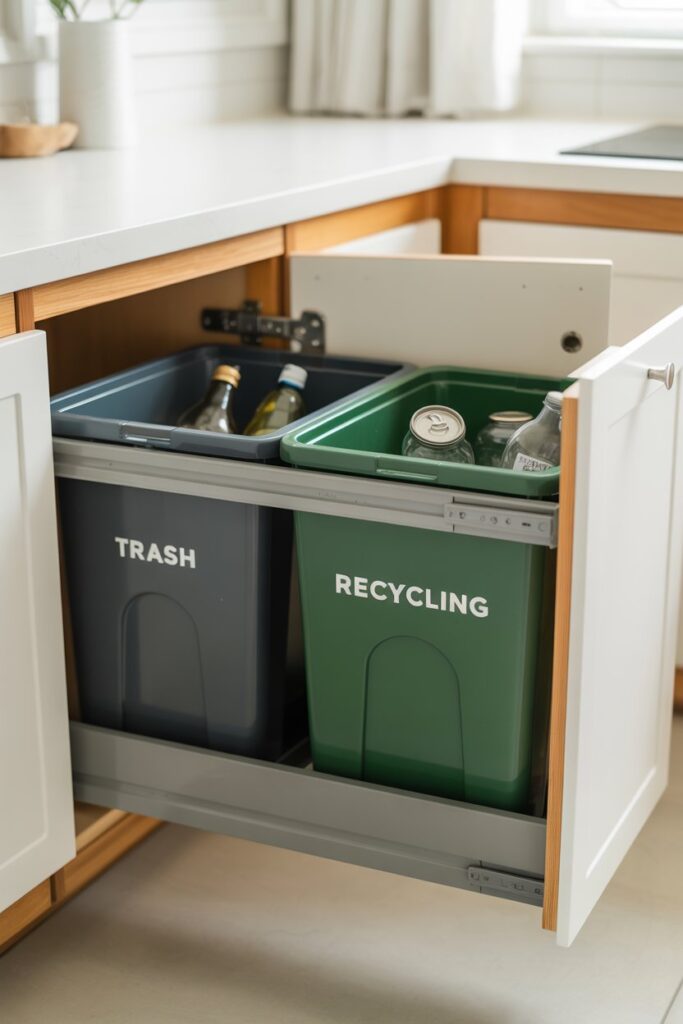 Recycle and Trash Pull-Out