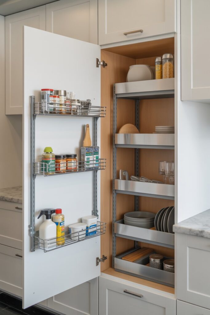 Cabinet Door Storage