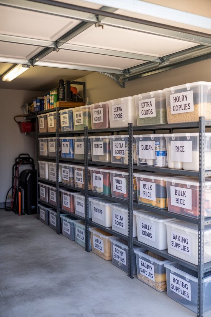 Stackable Bin Storage