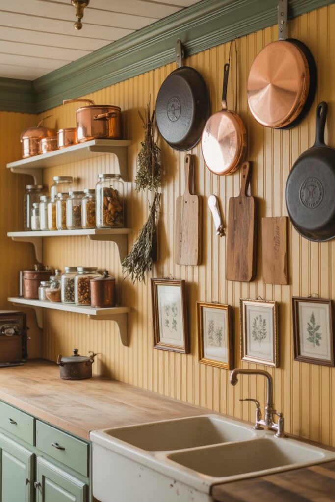 12. Kitchen Wall Decor Vintage
