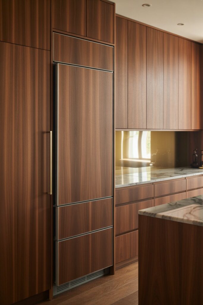 Luxury Kitchen Hidden Fridge