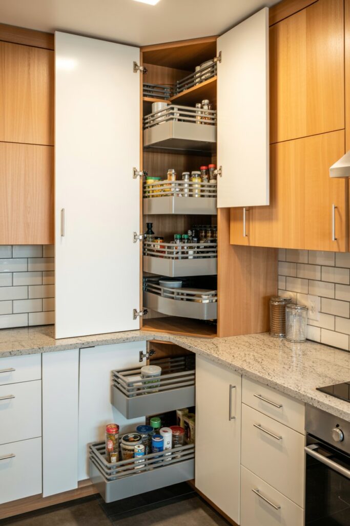 Corner Cabinet Pull-Outs