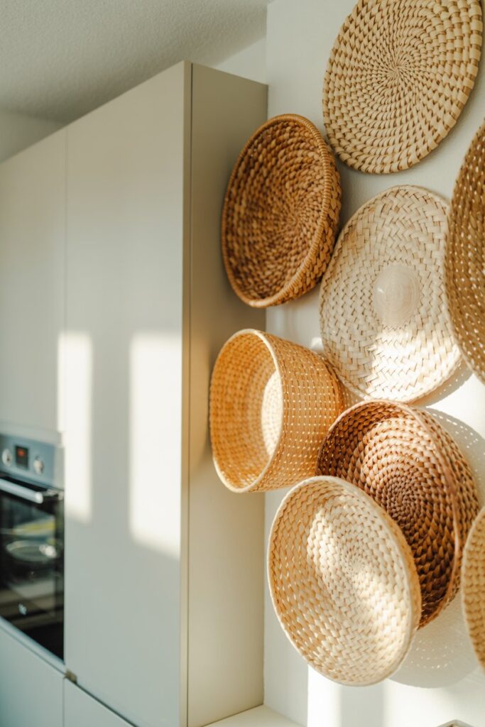 8. Kitchen Decor Wall Basket Ideas