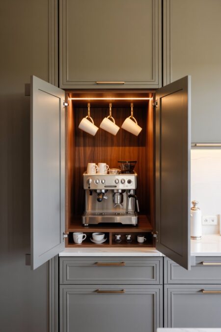 View of 22 Hidden Storage in Kitchen Ideas for a Clean & Clutter-Free Space