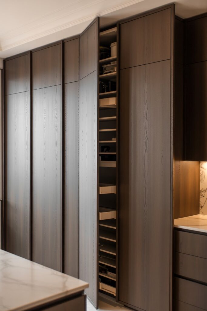 Floor-to-Ceiling Hidden Pantry