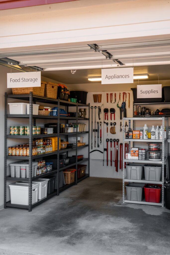 Labelled Zone Storage System