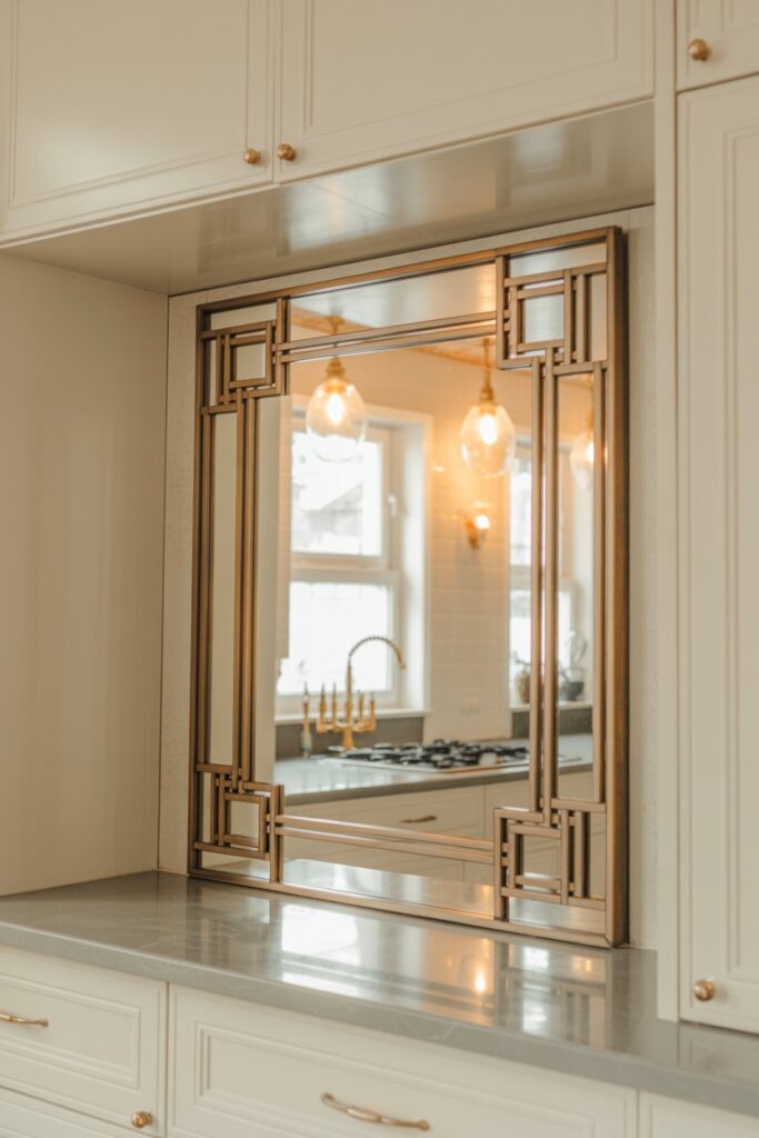 16. Kitchen Wall Decor Mirror