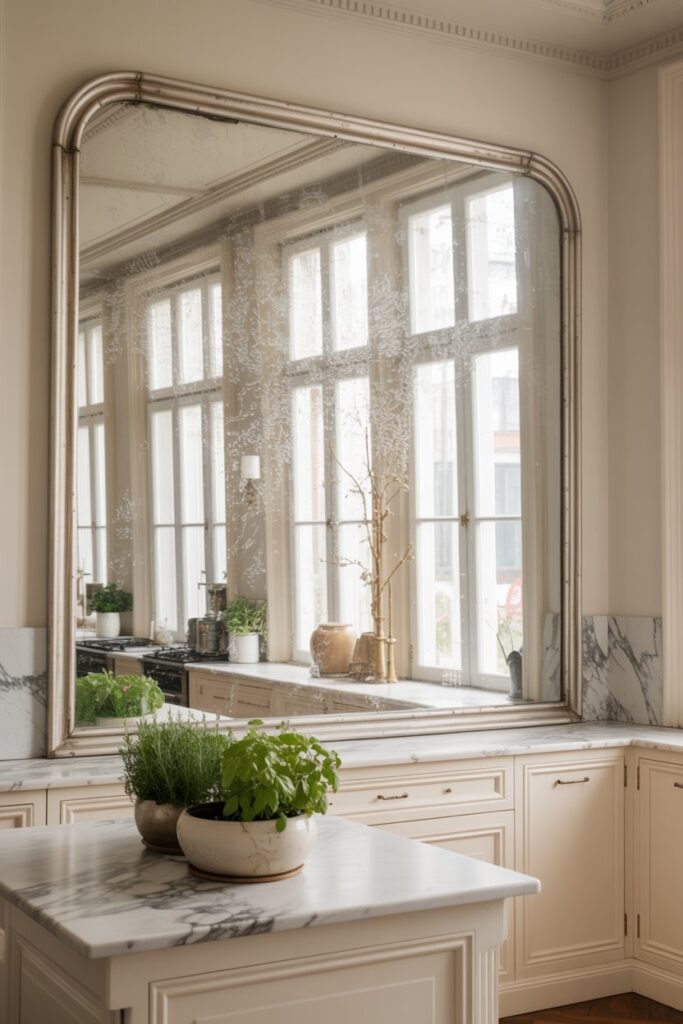 11. Kitchen Wall Decor Mirror