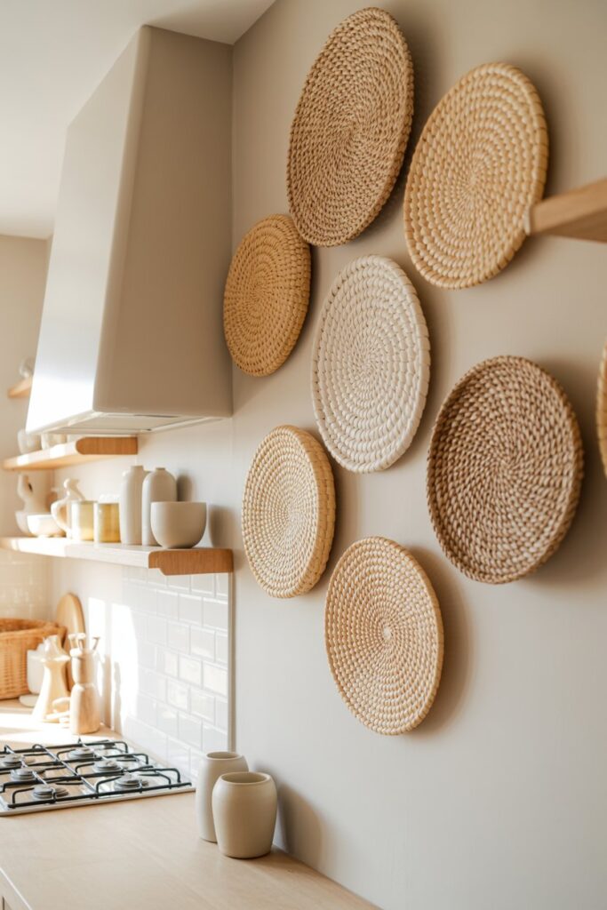 12. Kitchen Decor Wall Basket Ideas