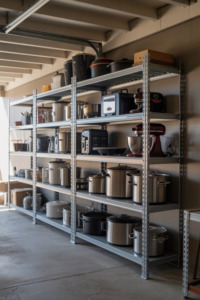 Utility Shelving for Kitchen Tools