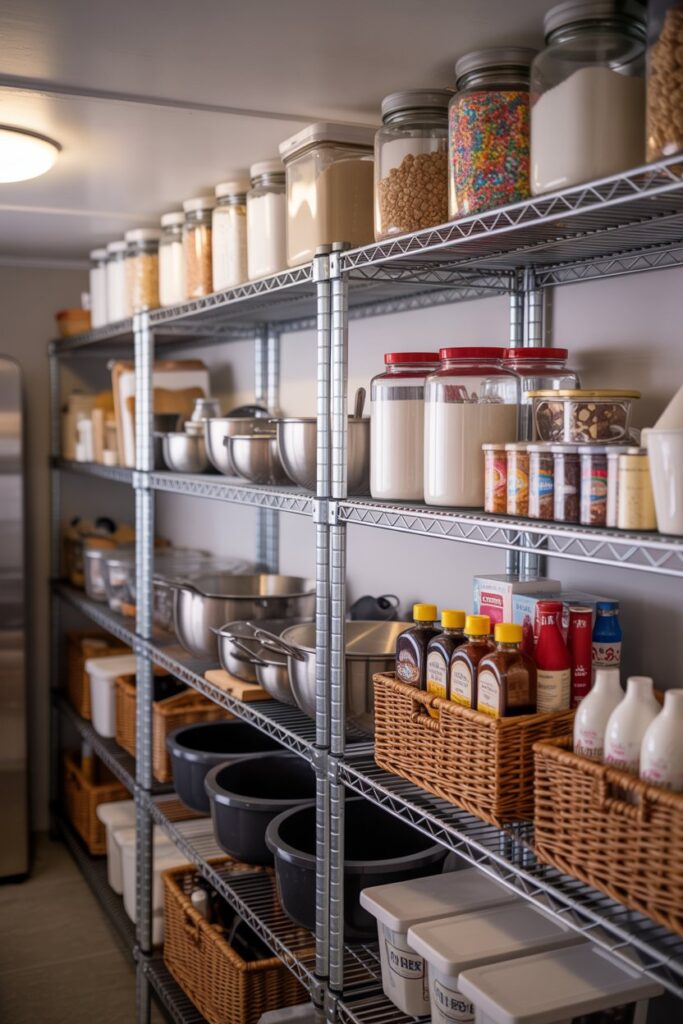 Baking Supply Storage Area