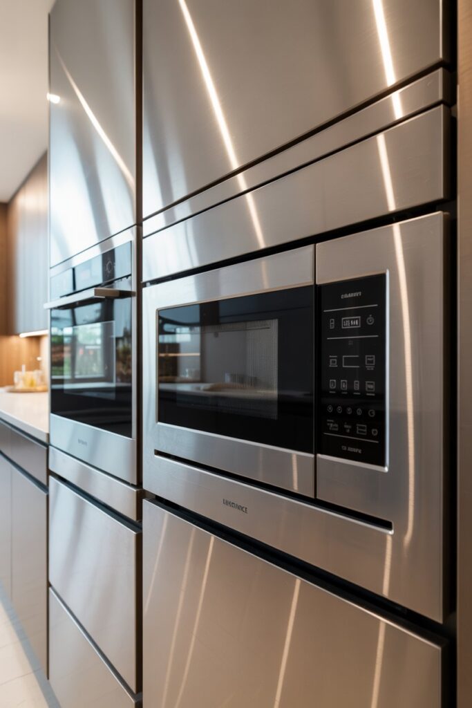 Microwave in Appliance Wall