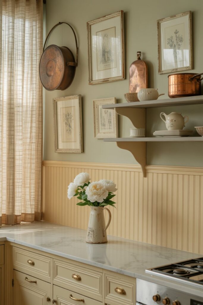 14. Kitchen Wall Decor Vintage