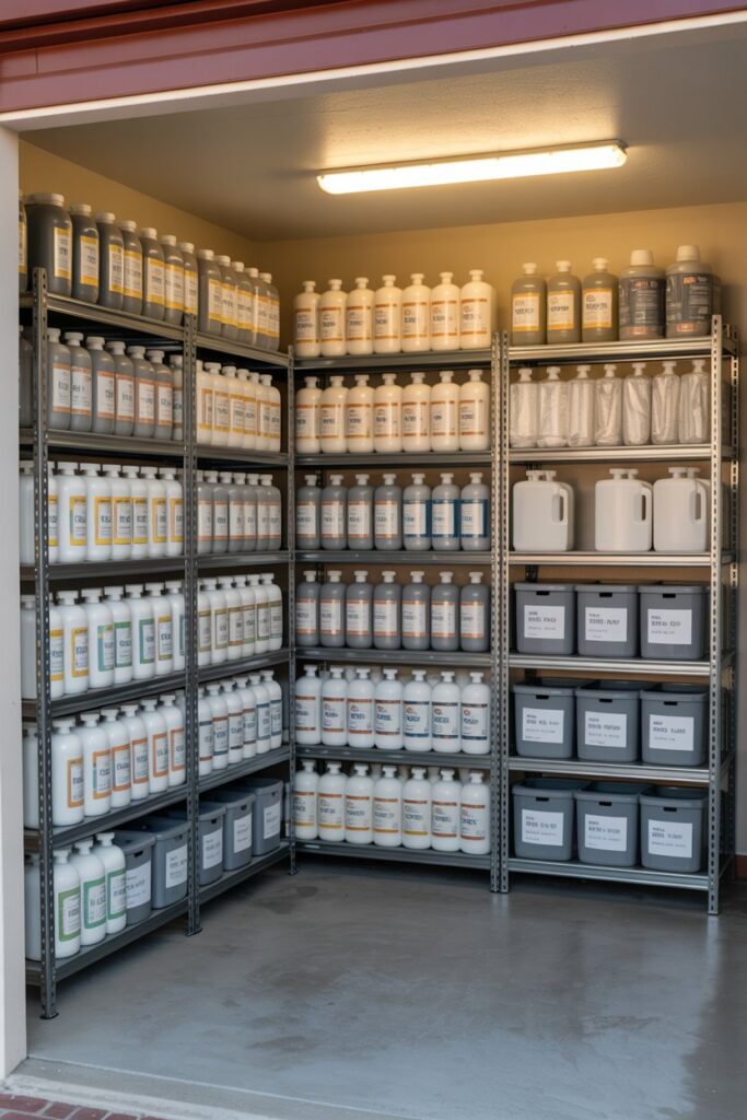Bulk Cleaning Supply Storage