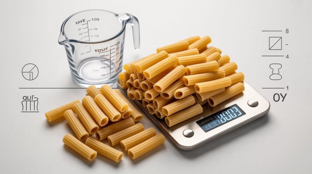 Measuring Ziti Noodles