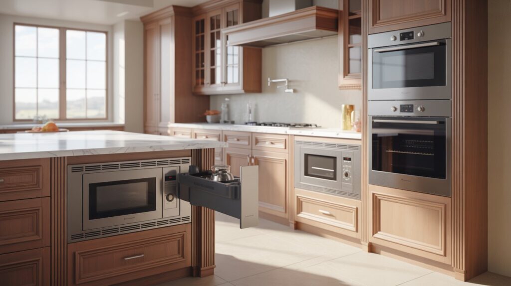 25 Kitchen With Hidden Microwave Ideas for a Clean & Modern Look