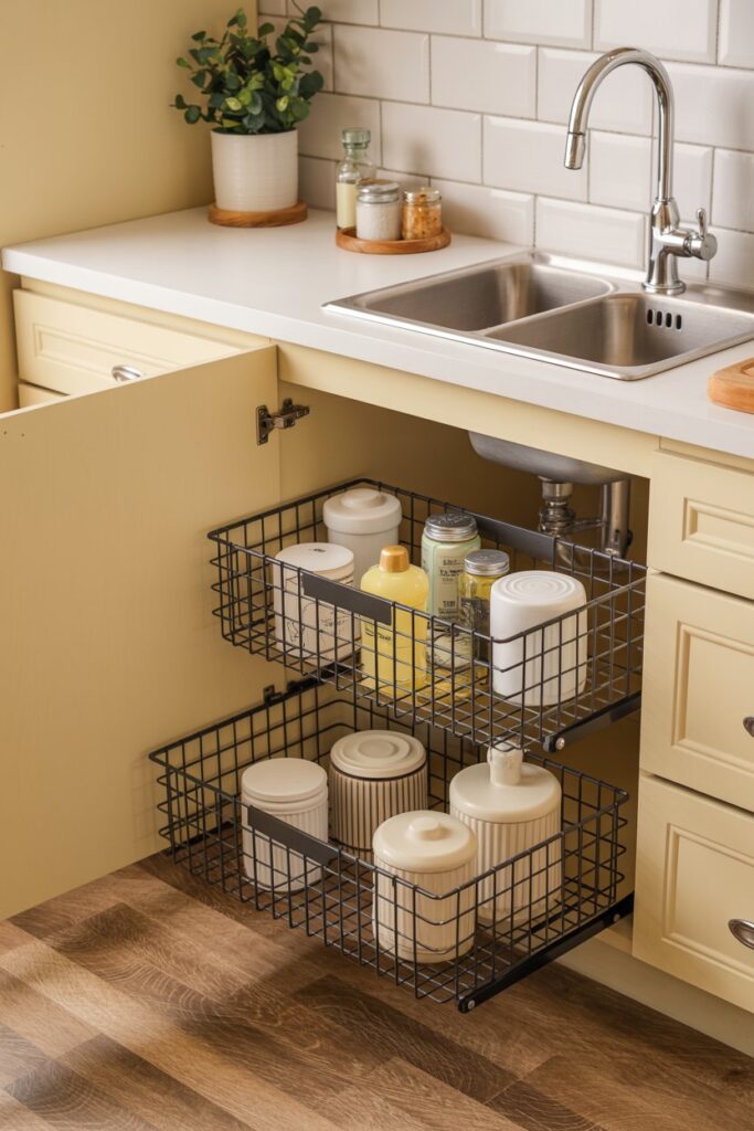 Sliding Basket Organizers
