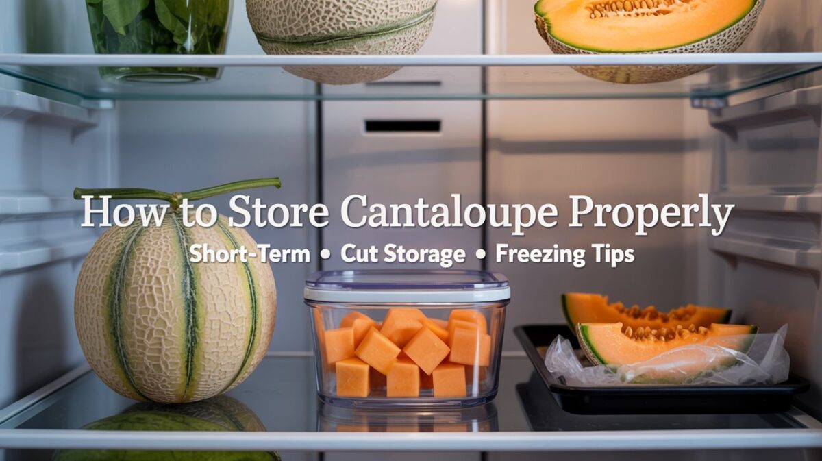 Choose the Perfect Cantaloupe Size for Your Recipes: Tips & Chart