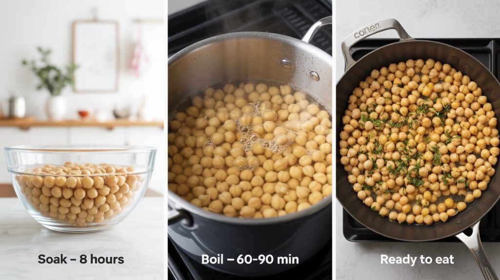 Cooking Chickpeas Step-by-Step