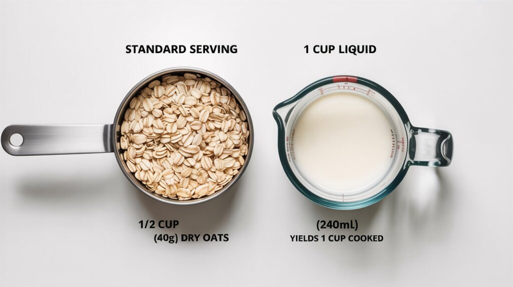 Ingredients for Oatmeal