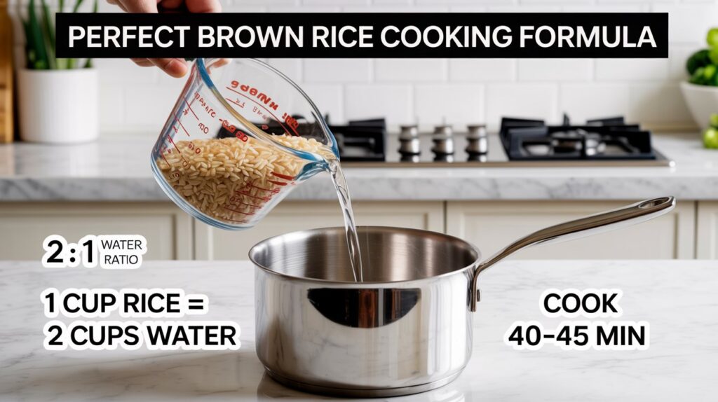Cooking Steps for Brown Rice