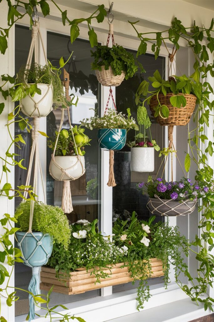 Hanging Window Planters
