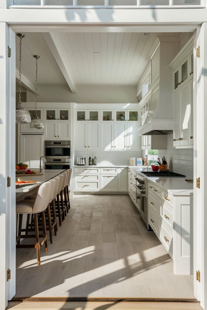 White Cabinetry Design