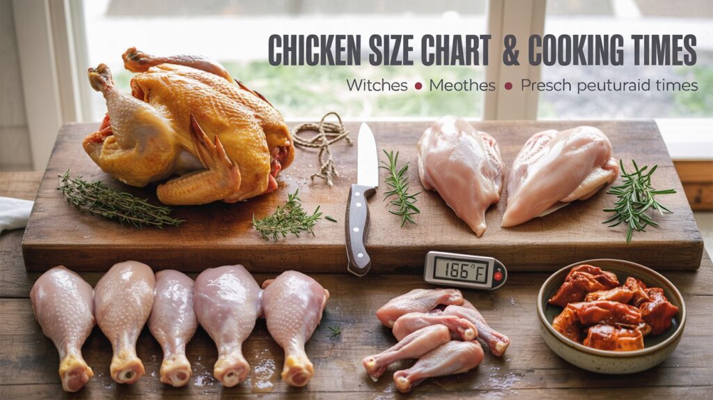 Chicken Size Chart: Weights & Cooking Times for Perfect Dishes
