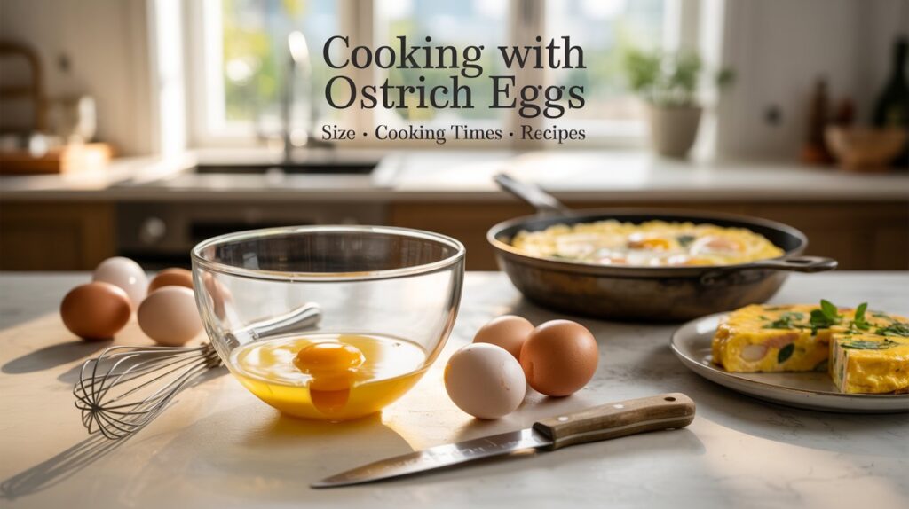 Ostrich Egg Size Chart: Compare for Perfect Cooking Adaptations