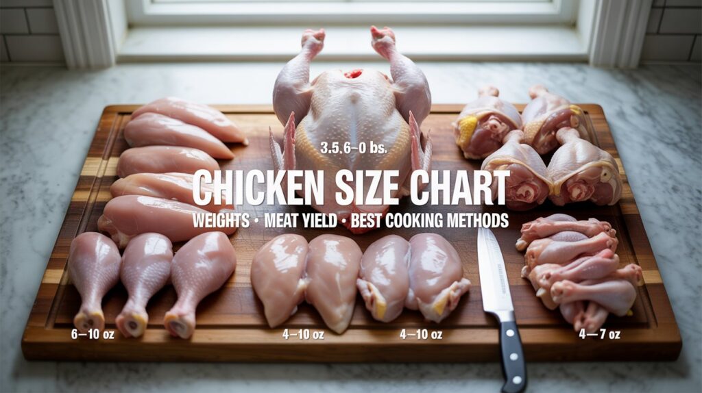 Chicken Size Chart