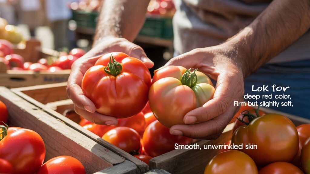 Selecting Roma Tomatoes