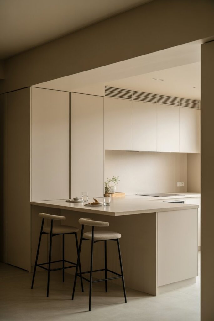 Modern Minimalist Corner Bar