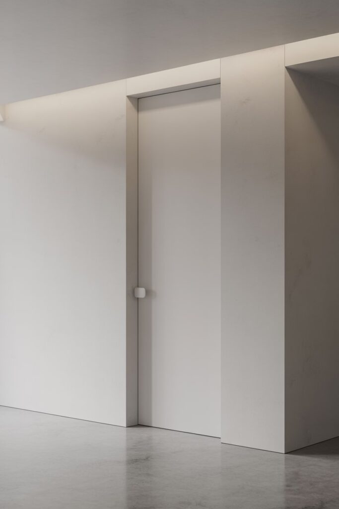 Painted Wall Hidden Door