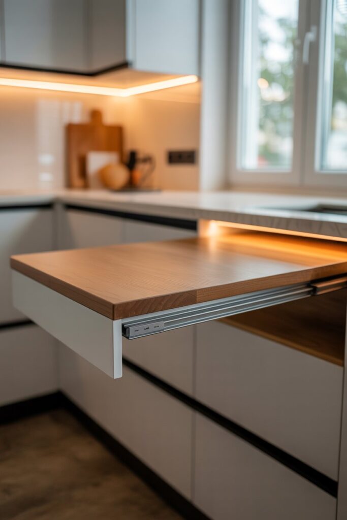 Pull-Out Tabletop Desk