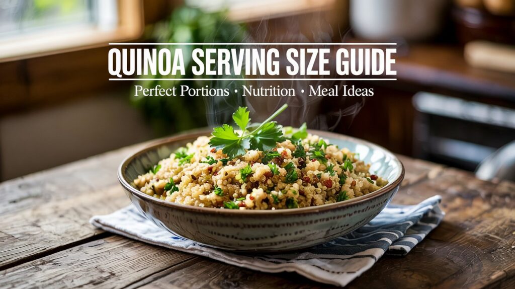 Quinoa Serving Size: Perfect Portions for Balanced Meals