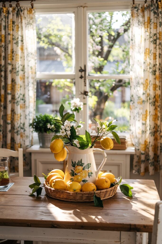 Lemon-Themed Decor