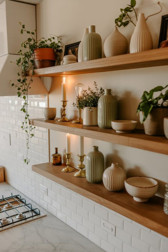 Corner Shelves for Decor Display