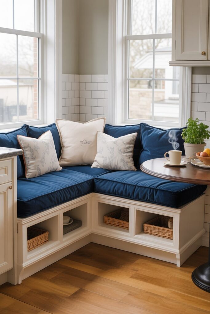 Custom Corner Bench Design