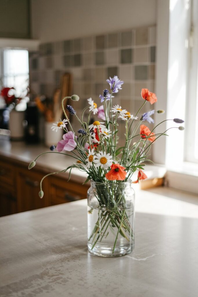 White Flowers for a Clean Look