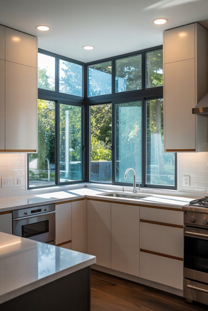 Custom Corner Window Design