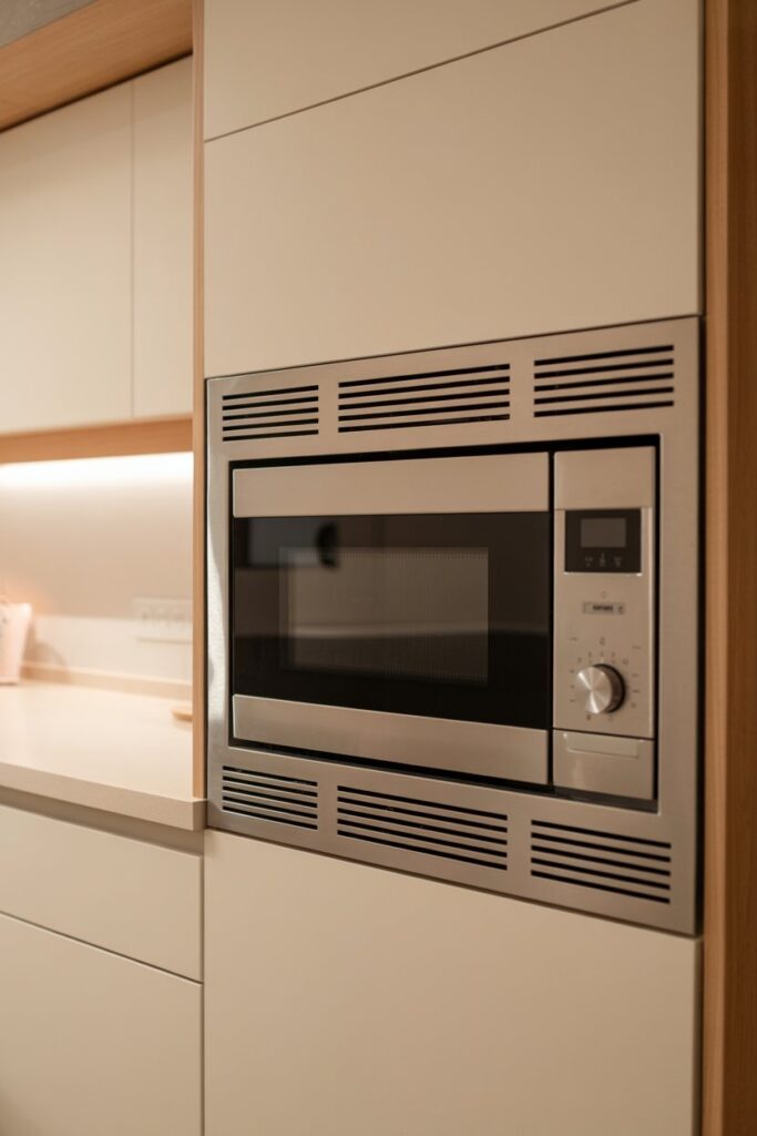  Corner Microwave with Venting