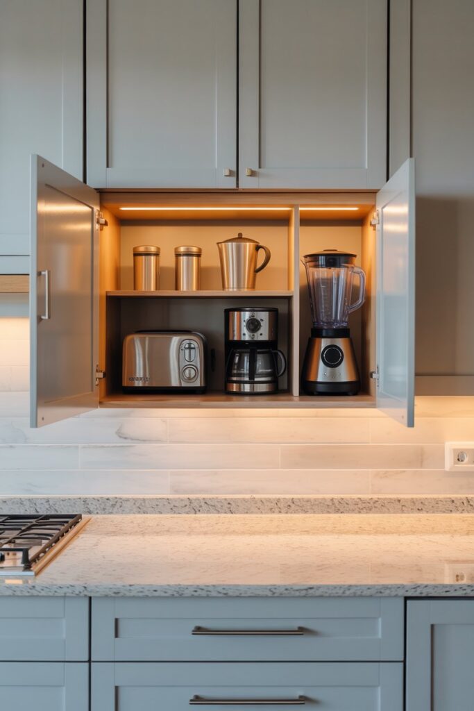 Appliance Garage Cabinets