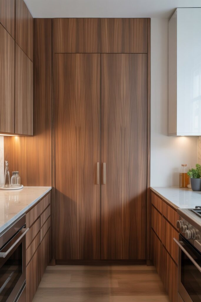 Cabinet-Matching Pantry Door