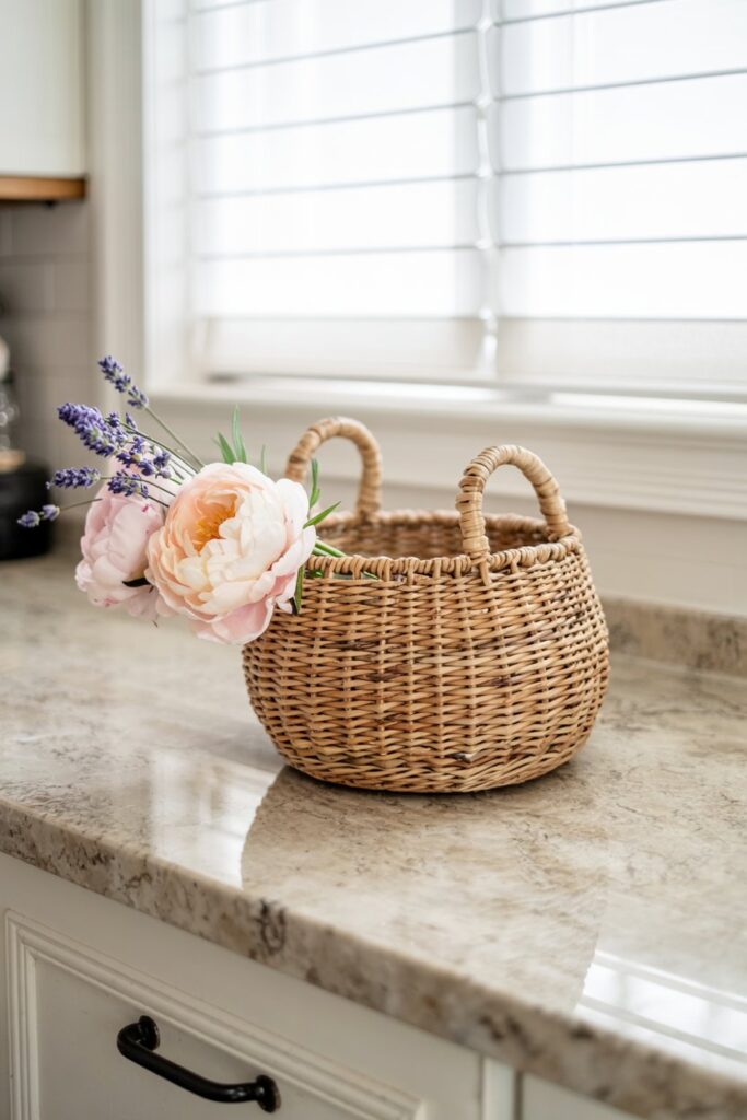 Woven Basket Accent