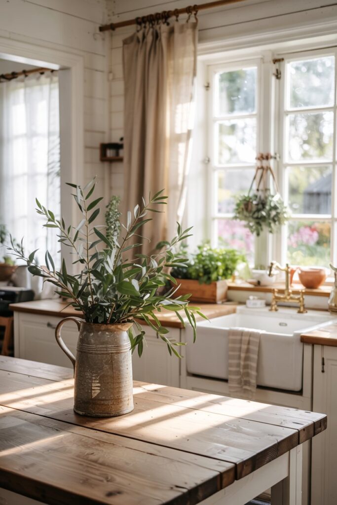 Fresh Greenery Touches