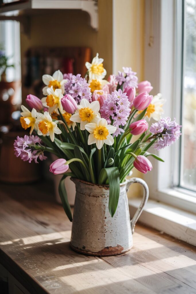 Floral Decor with Natural Light