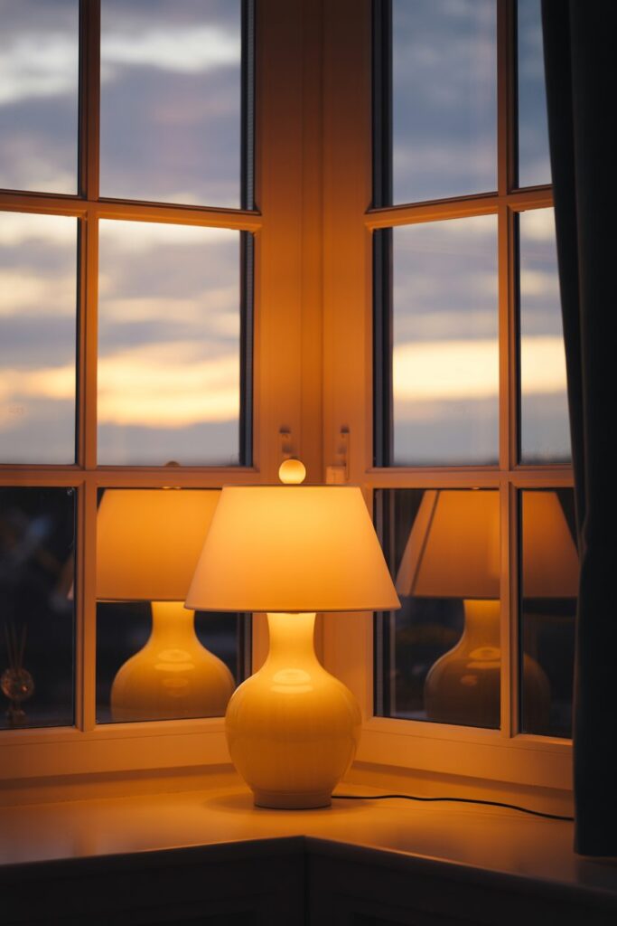 Corner Window Lamp Styling
